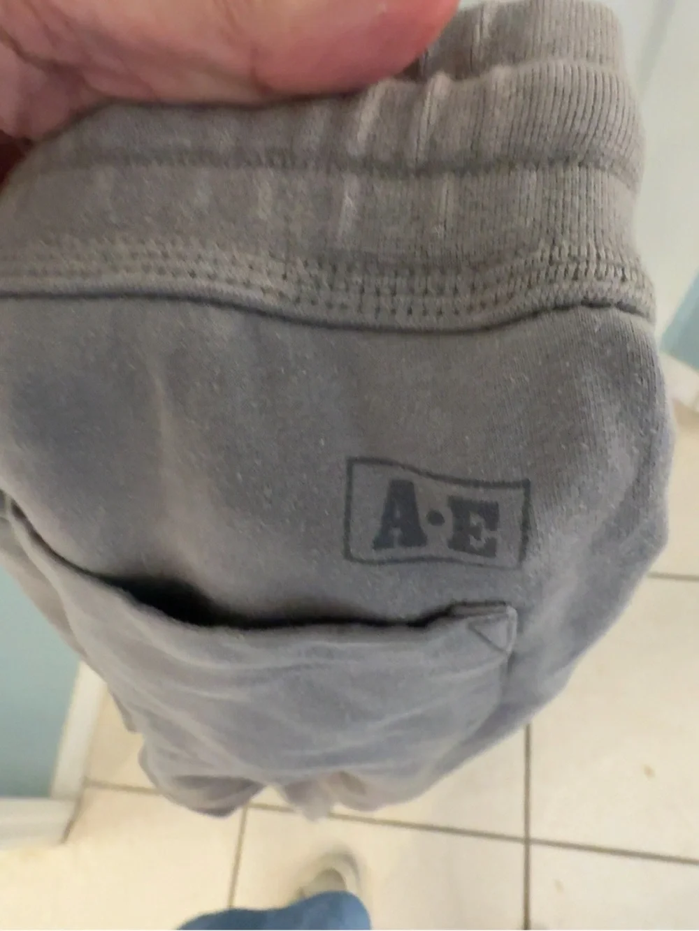 American Eagle Gray Relaxed Jogger Sweatpants XS
